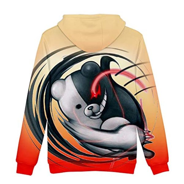 Anime Danganronpa Hoodies - Unisex Monokuma 3D Pullover Hoodie