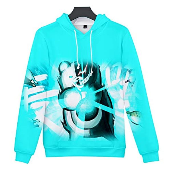 Anime Danganronpa Hoodies - Unisex Monokuma 3D Pullover Hoodie