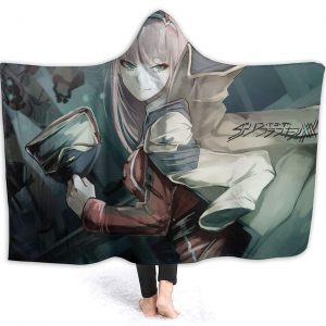 Anime Darling in the Franxx Hooded Blanket