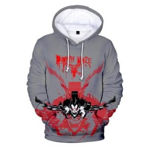 Anime Death Note 3D Printed Hoodies Streetwear Sweatshirt Pullovers