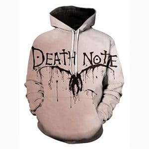 Anime Death Note Hoodie - 3D Print Pullover Hoodie