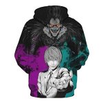 Anime Death Note Hoodie - Yagami Light 3D Print Pullover Hoodie