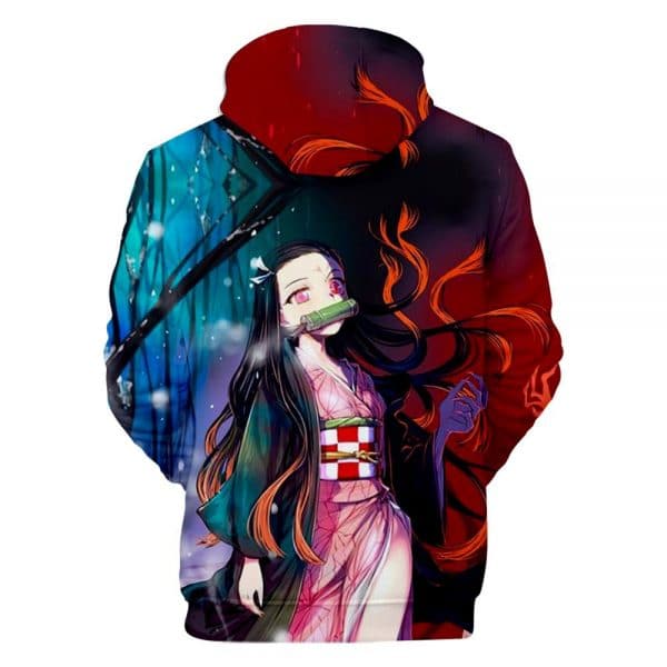 Anime Demon Slayer Hoodies - Kamado Nezuko 3D Printed Streetwear