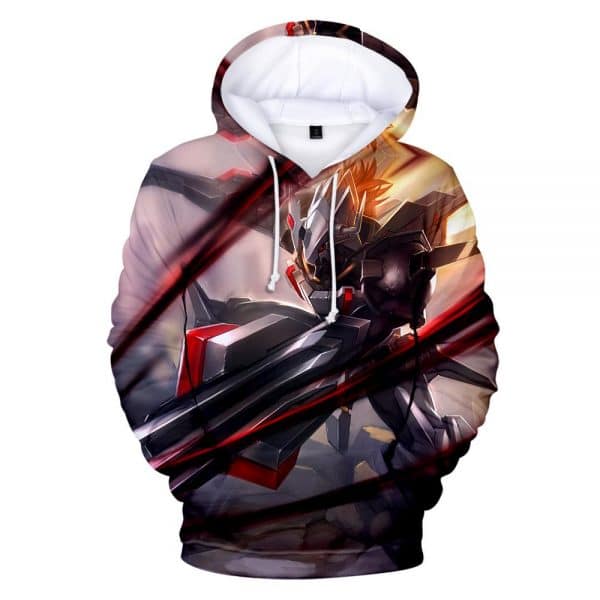 Anime Digimon Adventure Wargreymon 3D Hoodies Sweatshirts