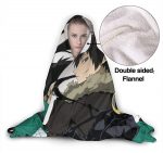 Anime Durarara!! Fleece Flannel Hooded Travel Blankets