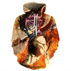 Anime Fairy Tail 3D Hip Hop Hoodies Pullovers Sweatshirt