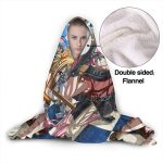 Anime Fairy Tail Fleece Flannel Hooded Blanket