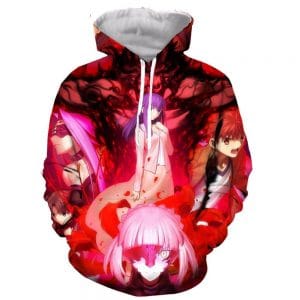 Anime Fate Stay Night 3D Printed Hoodie Sweatshirt Pullover