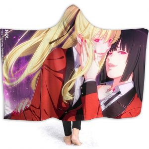 Anime Fire Force Hooded Blanket - Warm Flannel Blanket