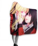 Anime Fire Force Hooded Blanket - Warm Flannel Blanket