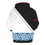 Anime Gintama Hoodies - 3D Print Pullover Hoodie with Front Pocket