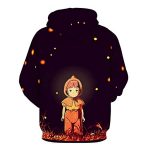 Anime Grave of The Fireflies Hoodie - 3D Print Pullover Hoodie with Big Pockets