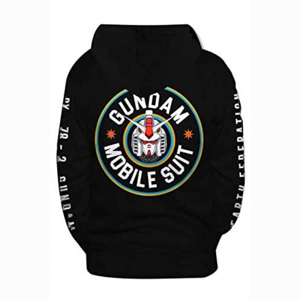 Anime Gundam Hoodie - 3D Print Pullover Hoodie