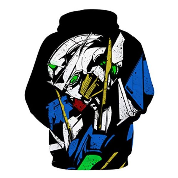 Anime Gundam Hoodie - 3D Print Pullover Hoodie