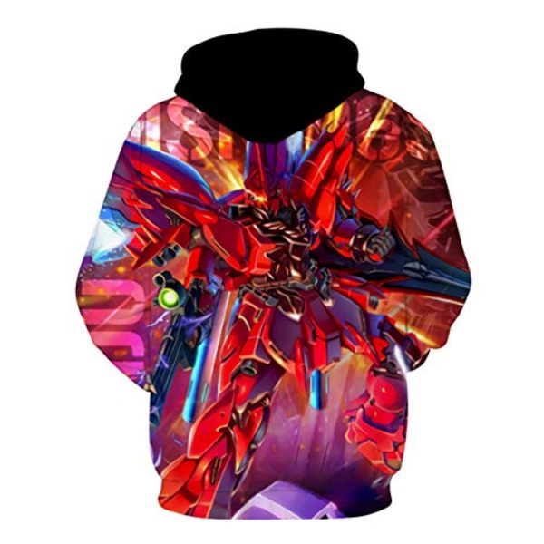 Anime Gundam Hoodie - 3D Print Pullover Hoodie