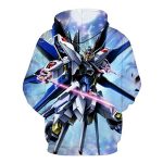 Anime Gundam Hoodie - 3D Print Pullover Hoodie