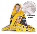 Anime Haikyuu Hinatashoyo Soft Blankets - Flannel Hooded Blankets