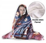 Anime Hatsune Miku Flannel Hooded Blanket