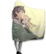 Anime Hooded Blankets - The Rising of the Shield Hero Fleece Flannel Blankets