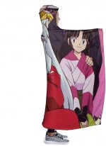 Anime Inuyasha Fleece Flannel Hooded Blankets