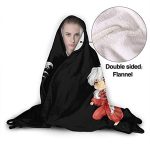 Anime Inuyasha Hooded Blanket - All Season 3D Hooded Blanket for Kids Teens and Adults