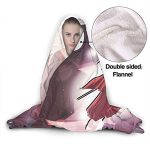 Anime Inuyasha Hooded Blanket - All Season 3D Hooded Blanket for Kids Teens and Adults