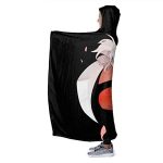 Anime Inuyasha Hooded Blanket - All Season 3D Hooded Blanket for Kids Teens and Adults