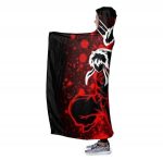 Anime Inuyasha Hooded Blanket - All Season 3D Hooded Blanket for Kids Teens and Adults