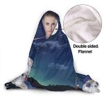 Anime Inuyasha Hooded Blanket - All Season 3D Hooded Blanket for Kids Teens and Adults