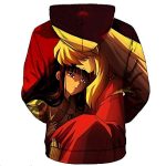 Anime Inuyasha Hoodies - Inuyasha Kagome Higurashi Unisex 3D Printed Pullover Hooded Sweatshirt