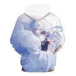 Anime Inuyasha Hoodies - Sesshōmaru Unisex 3D Printed Pullover Hooded Sweatshirt
