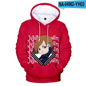 Anime Jujutsu Kaisen Hoodies - 3D Sweatshirt Pullover