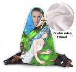 Anime Konosuba Fleece Flannel Blanket - Travel Hooded Blanket