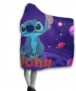 Anime Li-Lo & Sti-Tch Baby Anime Hooded Blanket