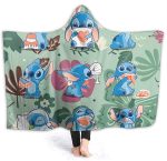 Anime Li-Lo & Sti-Tch Baby Anime Hooded Blanket