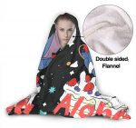 Anime Li-Lo & Sti-Tch Baby Anime Hooded Blanket