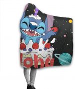 Anime Li-Lo & Sti-Tch Baby Anime Hooded Blanket