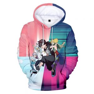 Anime Monster Incident Hoodie Sweatshirt - 3D Print Pullover