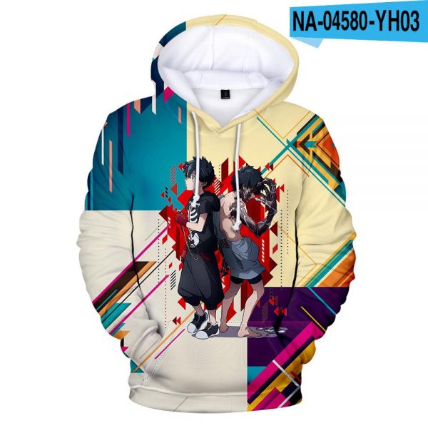 Anime Monster Incident Hoodie Sweatshirt - 3D Print Pullover