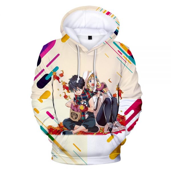 Anime Monster Incident Hoodie Sweatshirt - 3D Print Pullover