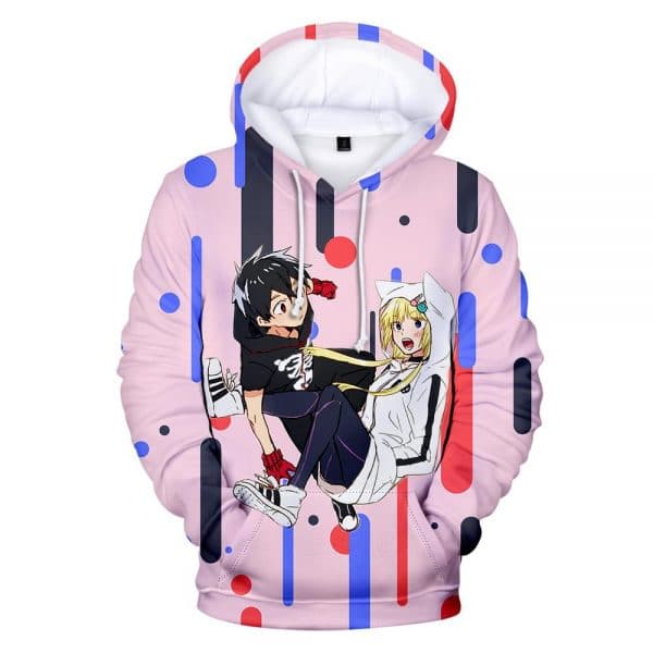 Anime Monster Incident Hoodie Sweatshirt - 3D Print Pullover