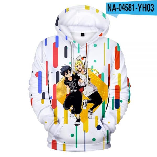 Anime Monster Incident Hoodie Sweatshirt - 3D Print Pullover