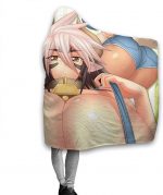 Anime Monster Musume Wrinkle-Resistant Nap Hooded Blanket