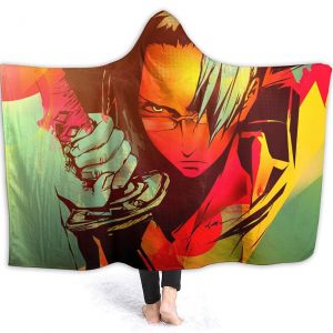 Anime Monster Musume Wrinkle-Resistant Nap Hooded Blanket