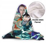Anime My Hero Academia Hooded Blanket - Fleece Printed Flannel Blanket