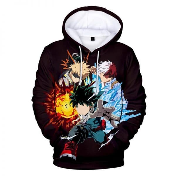 Anime My Hero Academia Hoodies - 3D Sweatshirts Hooded Pullovers