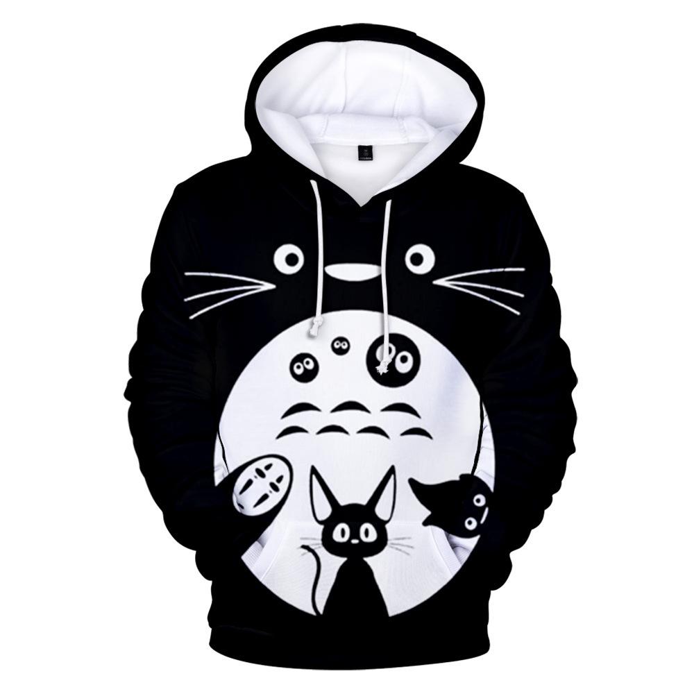 Anime My Neighbor Totoro Hoodie - Hooded Sweatshirt