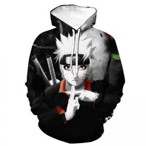 Anime Naruto 3D Printed Hooded Streetwear Pullover Hoodie Sweatshirt