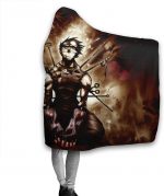 Anime Naruto Hooded Blanket - Flannel Soft Warm Blanket