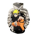 Anime Naruto Hoodies Uzumaki Naruto 3D Print Pullover Hoodie